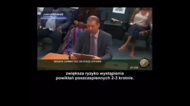 Texas Senate Committee (Polish Subs/polskie napisy)