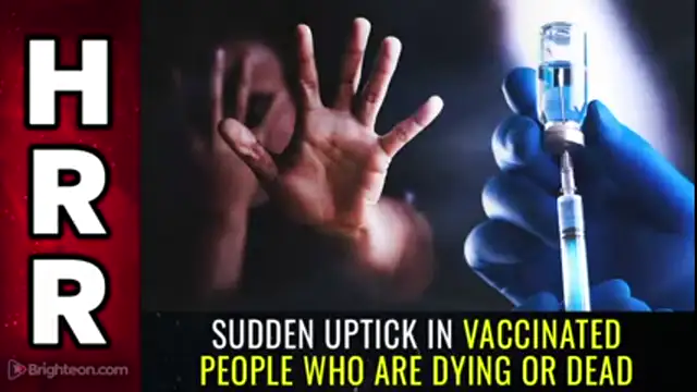 Sudden uptick in VACCINATED people who are DYING or DEAD