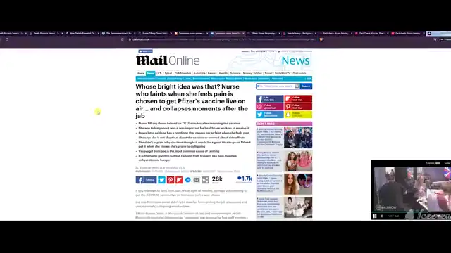 TIFFANY DOVER - ANOTHER VACCINE CASUALTY (DEAD?)