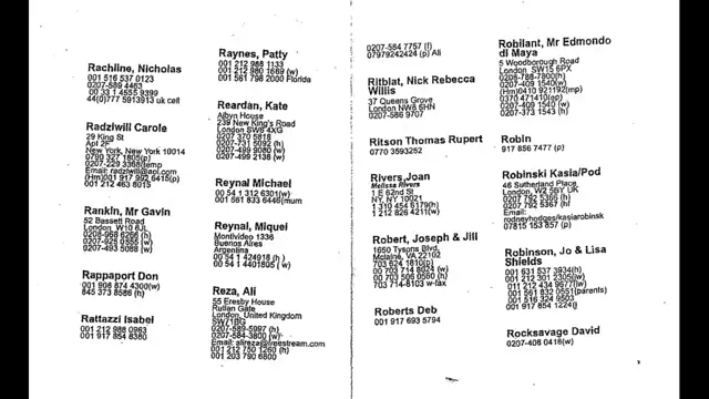 Want a pizza for dinner? Don´t use Jeffrey Epstein´s little black book