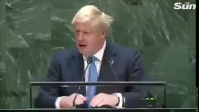 Hes telling you of what is to come