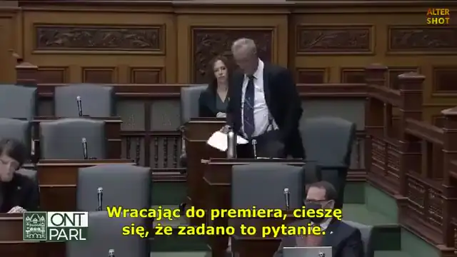 Canadian MP Randy Hillier (Polish subs/polskie napisy)