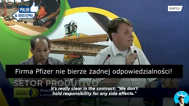 Brazilian President Jair Bolsonaro (English & Polish subs/polskie napisy)