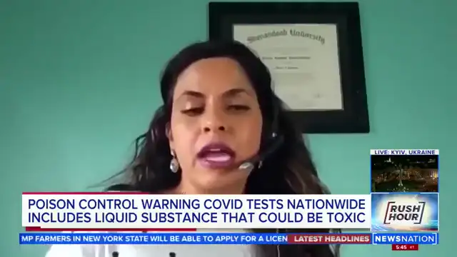 Rapid Test Kits Are Poisonous Contain Toxic Substances