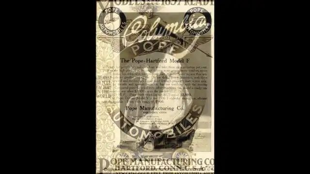 Vintage Columbia Bicycles & Motorcycles 1887-1915