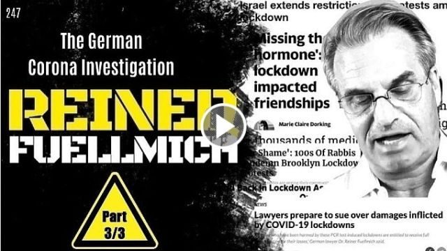 The German Corona Investigation | Lies damned lies and health statistics Pt 3/3