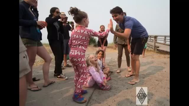 JUSTIN TRUDEAU BUSTED