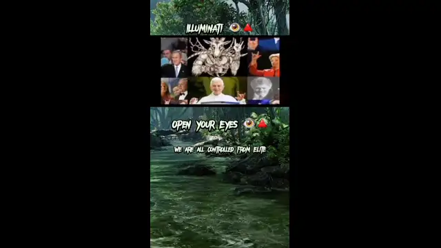 OPEN YOUR EYES!!! WE ARE ALL CONTROLLED FROM ELITES