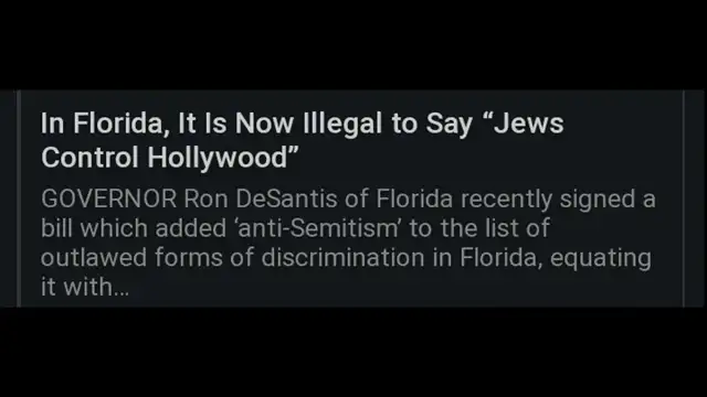 FLORIDA: MANDATORY VACCINE LAW, SB 2006 - LINKS