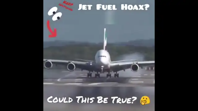 THE GREAT JET FUEL HOAX - YOU CANT GET ENOUGH FUEL INTO THE PLANE - ANOTHER LIE