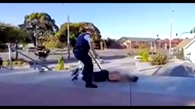 NZ Police Taser Skateboarder