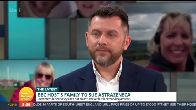 BBC Lisa Shaws husband, Gareth Eve