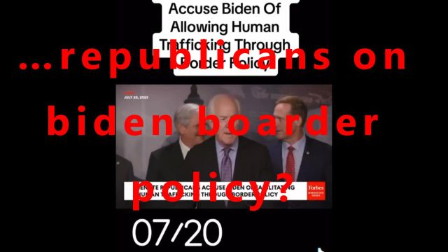…republicans on biden boarder policy?