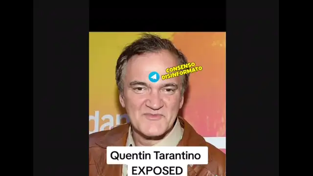 Quentin Tarantino Exposes Himself