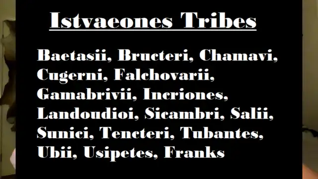 THE GERMANIC TRIBES