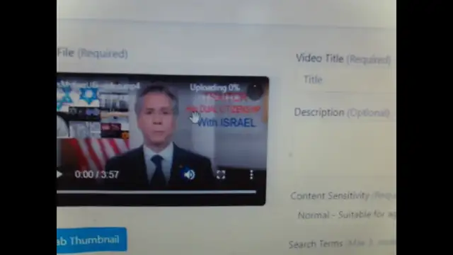 BLOCKED FROM UPLOADING TO BITCHUTE!