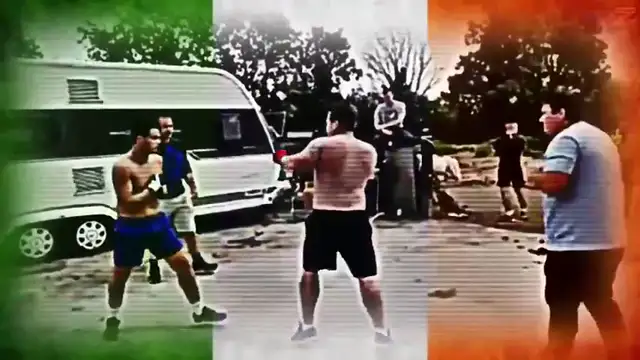 Mr. Krabs sings Foggy Dew to Pikey boxing