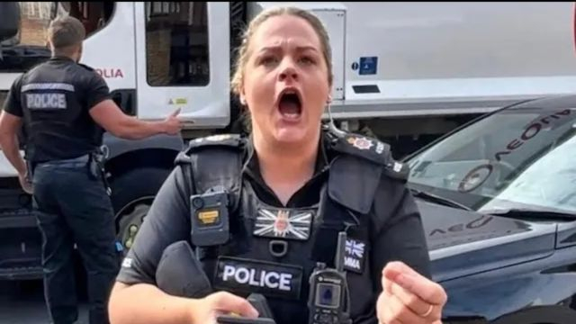 Surrey Police On Something - PC Emma HIGH!