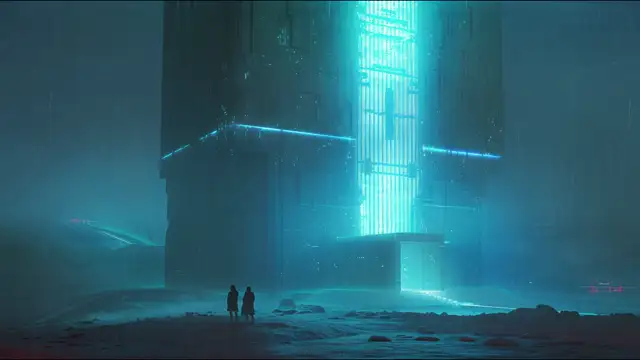 SLEEP - Cyberpunk Ambience - Soothing Blade Runner Vibes for Deep Focus and Relaxation (2 HOURS)
