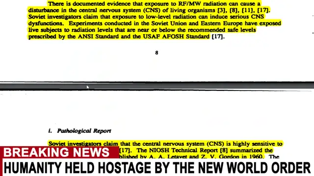 Explosive Military Document Shows the True Effects of 5G