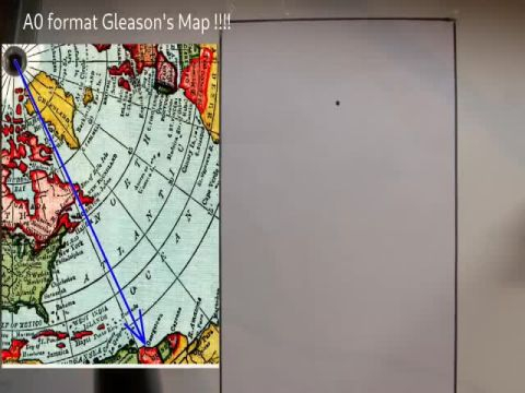 …measuring distances on the gleasons map, is it even possible the earth is level & tnts.games?