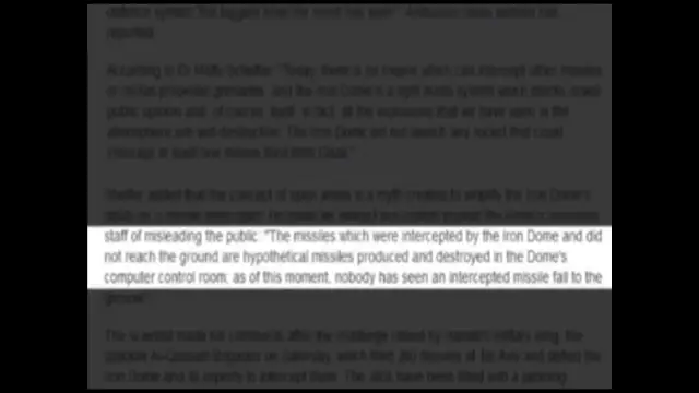 …is israels iron dome fake, poison in everything, is water immortal & mep tells the truth?