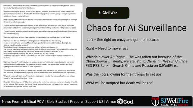 Why the CAR as a Weapon Psyops - 11 Reasons that feed the NWO