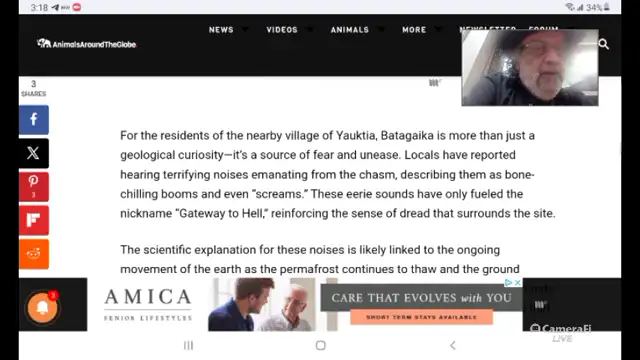 Batagaika Gateway To Hell Siberia Russia.  😱😯😮😲😂🤣😈🌉🌋🔥🎆