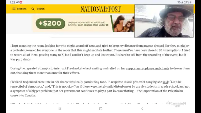 Freeland Has NO Leadership Skills.  🖕🤬🤔🤨😛😂🤣😈🤡🇨🇦