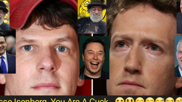 Jesse Isenberg Complains About Zuckerberg.  😀😃😄😁😅😂🤣🇺🇸