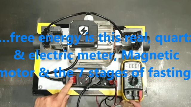 …free energy is this real, quartz & electric meter, Magnetic motor & the 7 stages of fasting?