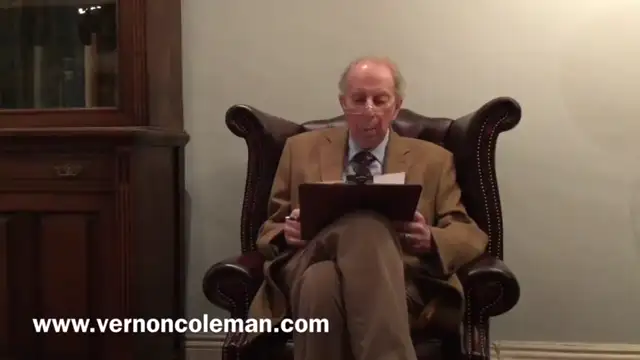 Dr Vernon Coleman - Old Man In a Chair (With A Crappy Microphone)