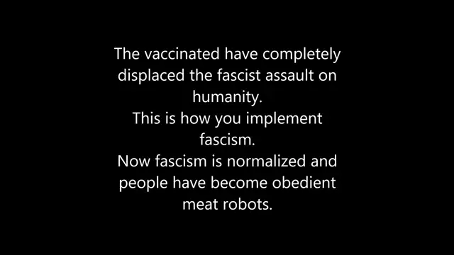 The vaccinated still have no idea they were deceived.