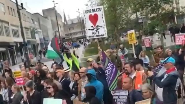 REFORM Great British Strike vs Plymouth Anti-Fascists