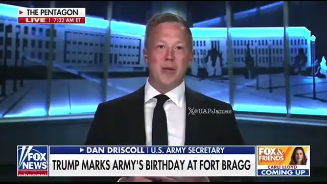 GO AD FREE Army Secretary Dan Driscoll tells Fox News an astronaut is currently on the moon