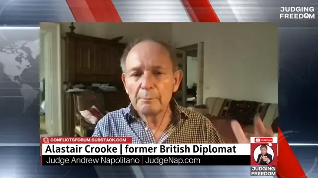 Alastair Crooke    Why Israel is to Blame