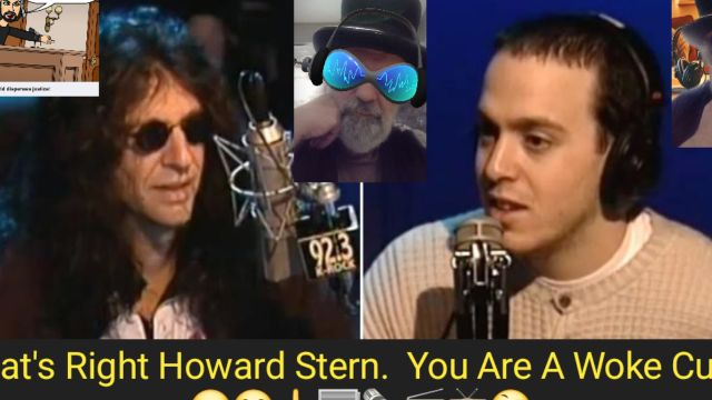 Grillo Rightfully Accuses Stern For Wokeness.  😀😂🖕📰🗞️📻📺🤔