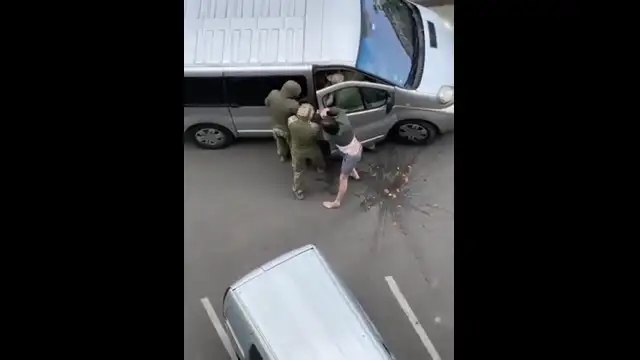 Grandma tosses a pickle jar to save a man from being sent to the Jewish meat grinder