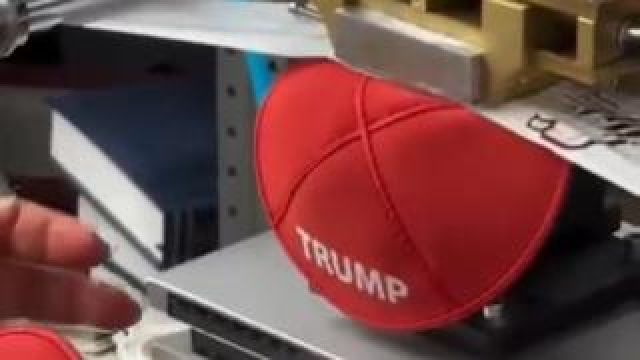 New MAGA hats in the making