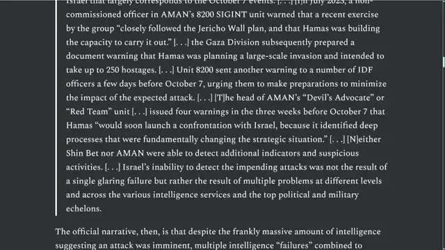 Unacknowledged False Flags - The October 7th Hamas Attack