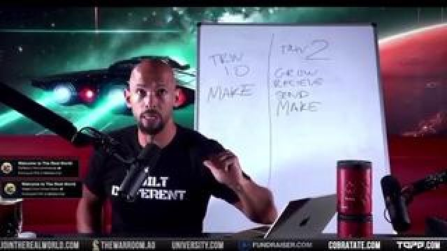 Jewish-controlled sex trafficker Andrew Tate yells at the people who blame everything on the Jews: