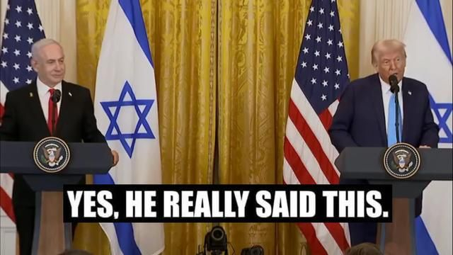 Trump Says US Will Take Over the Gaza Strip