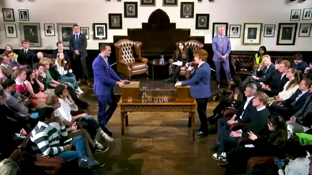 Charlie Kirk Eats Crow - Cambridge Union 2025