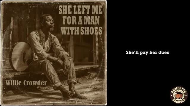 She Left Me for a Man With Shoes🎵 Willie Crowder (1933)