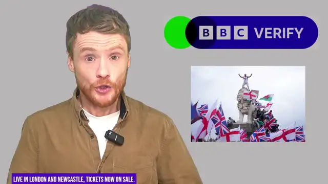 BBC Verify- Unite the Kingdom riots...