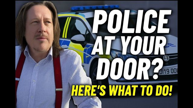 Barrister Barrett explains what to do if the Police Knock on your door