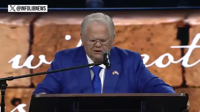 American pastor and televangelist Jewish controlled John Hagee: Jews are above all other people