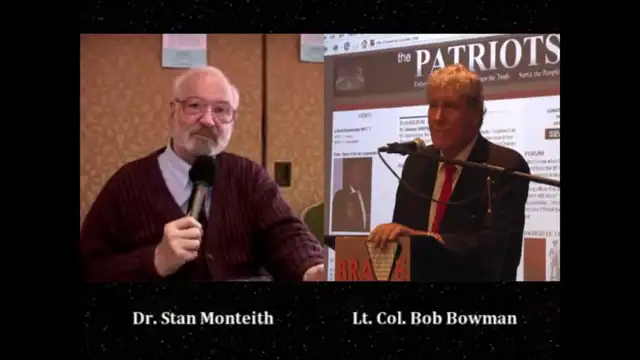 Lt. Col. Robert (Bob) Bowman Interviewed About 9/11 by Dr. Stan Monteith on 8/19/2010 (All 3 Parts)