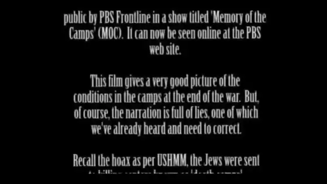 The Holocaust Big Lie