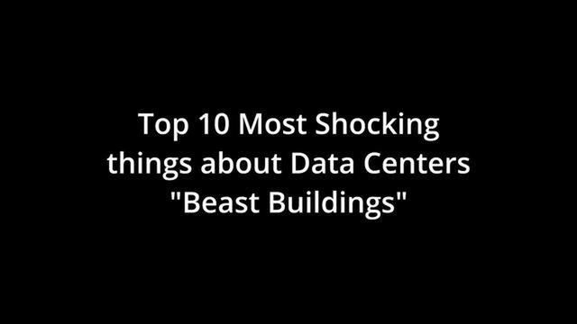 The facts about AI data centres - Beast buildings
